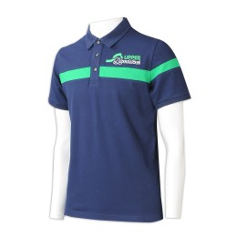P1302   Custom made pure color Polo design with color matching embroidery logo 3 buttons polo t-shirt shop P1302   Custom made pure color Polo design with color matching embroidery logo 3 buttons polo t-shirt shop